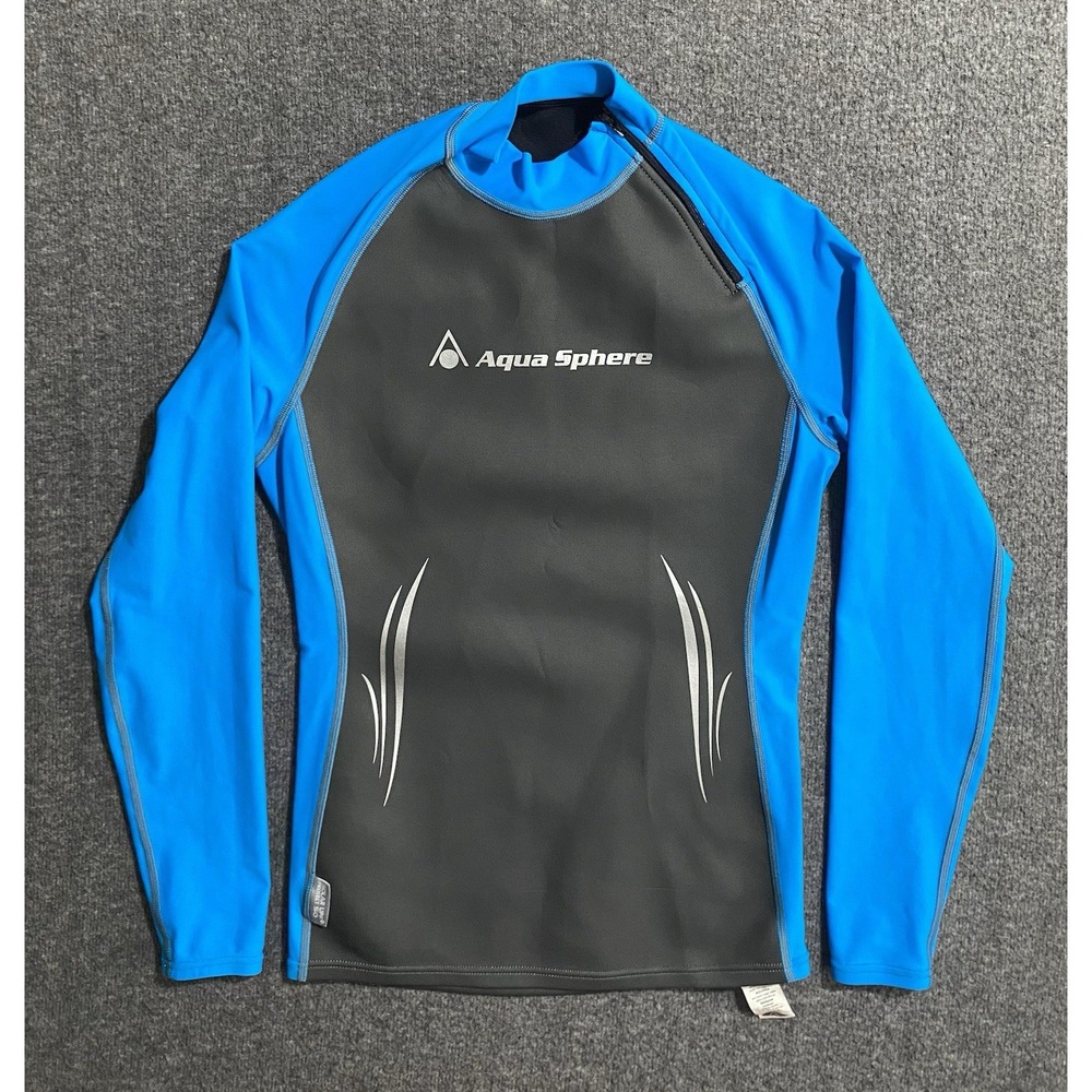 Aqua Sphere Rashguard Water Shirt Solar UPF PROTECT 50 Swim Pool Rash Size M